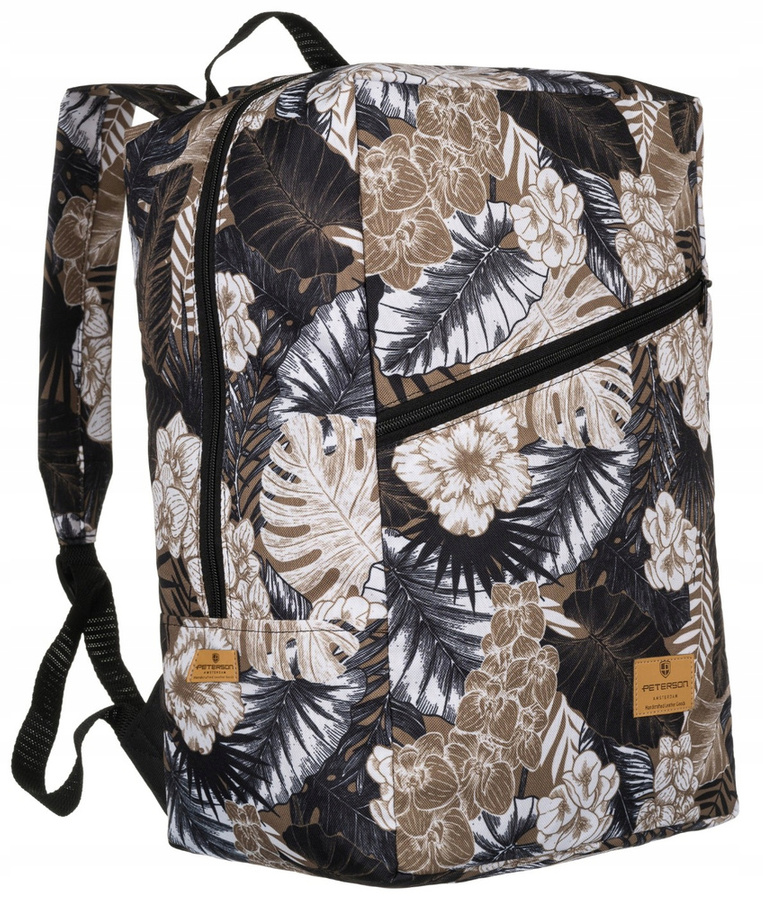 Full printed backpack PETERSON PTN PLEC-03