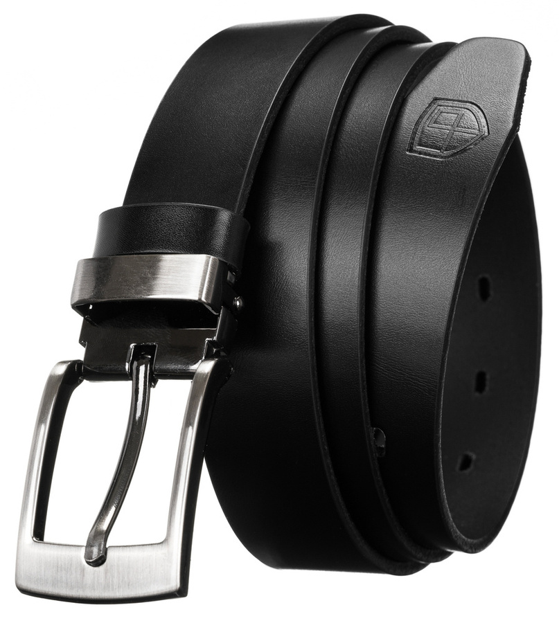 Leather men belt PETERSON PTN 2600691