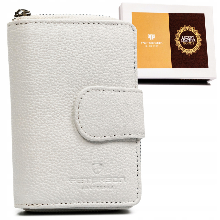 Leather wallet RFID PETERSON PTN 76115-SD