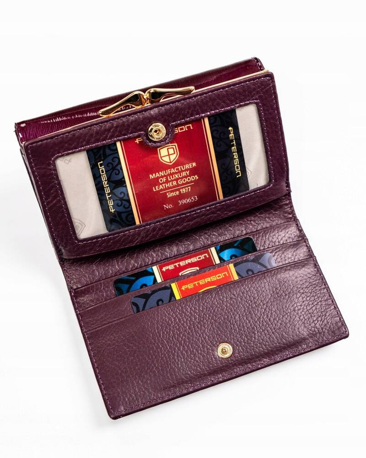 Portfel damski skórzany PTN 42108-SH RED