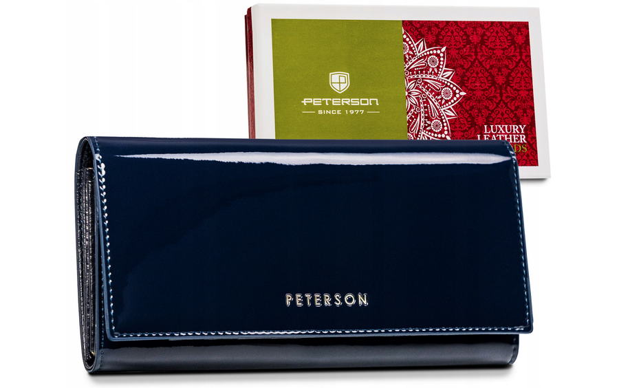 Leather women wallet PETERSON PTN BC-467