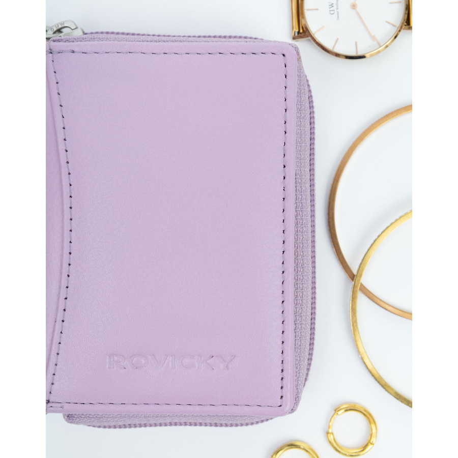 Leather wallet ROVICKY R-23-17-LFN