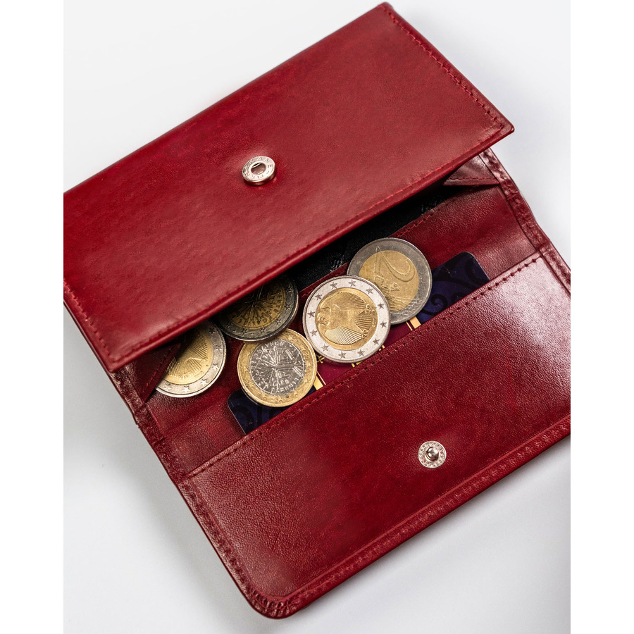 Leather wallet RFID PETERSON PTN 27074-TVT