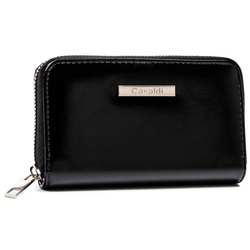 Leatherette wallet 4U CAVALDI ABT-02-BL