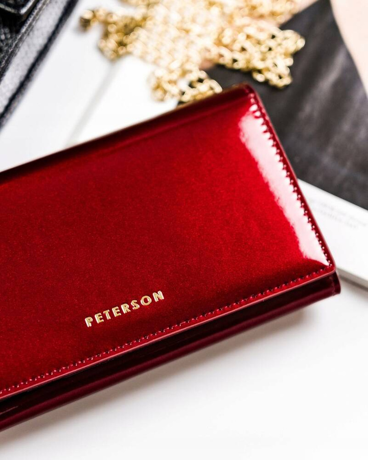 Leather women wallet PETERSON PTN PL-466