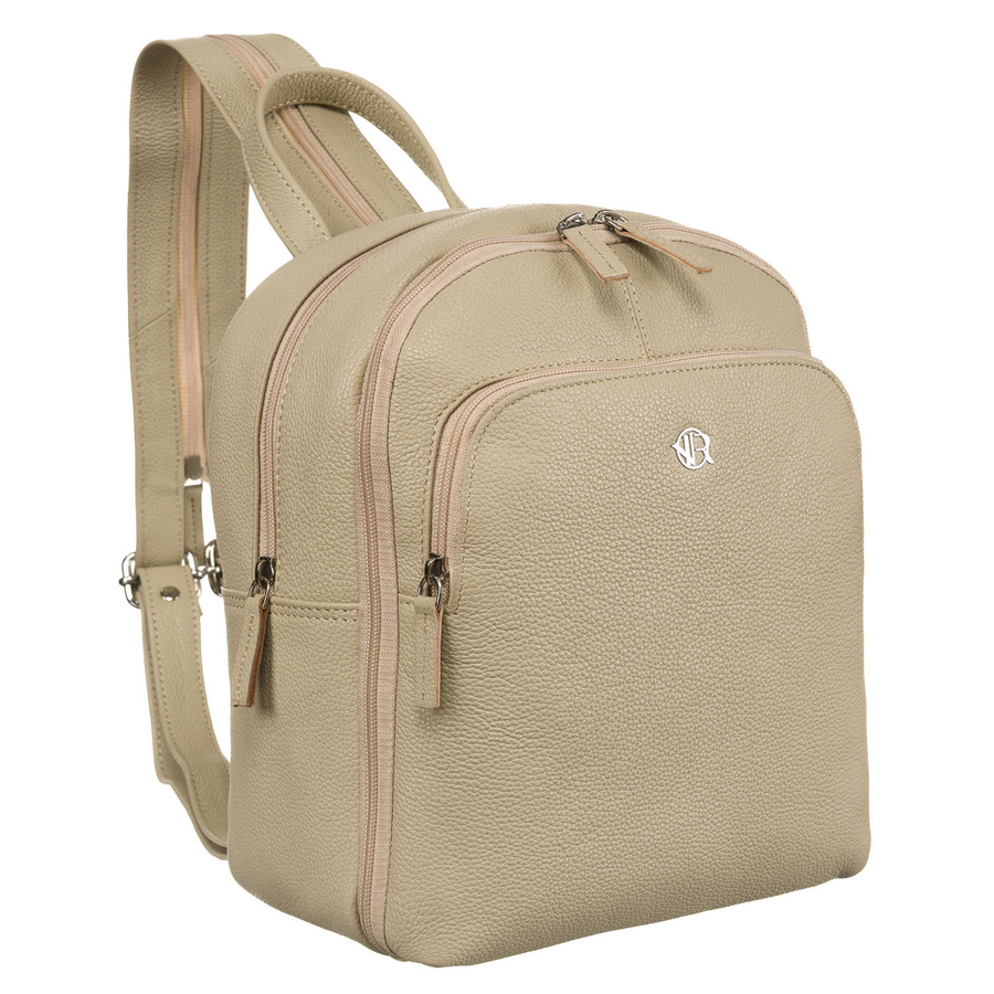 Leather bagpack ROVICKY RV-2629-FTS