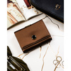 Leather and leatherette wallet RFID PETERSON PTN PS15-09-HNL