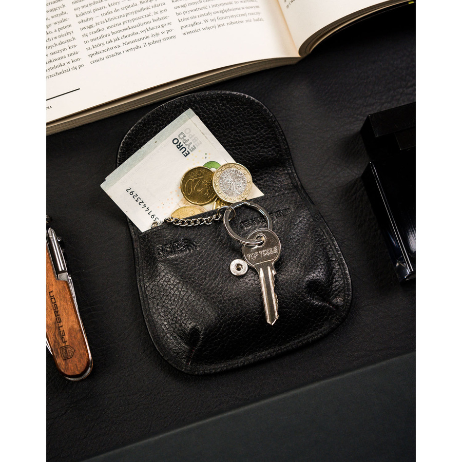 Leather wallet and key case 4U CAVALDI CW1997-NDM