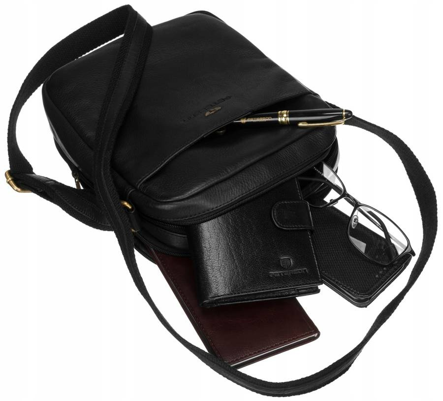 Leather men purse PTN 8021-NDM