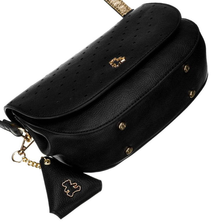 Leatherette women saddle bag LULUCASTAGNETTE NICOLE