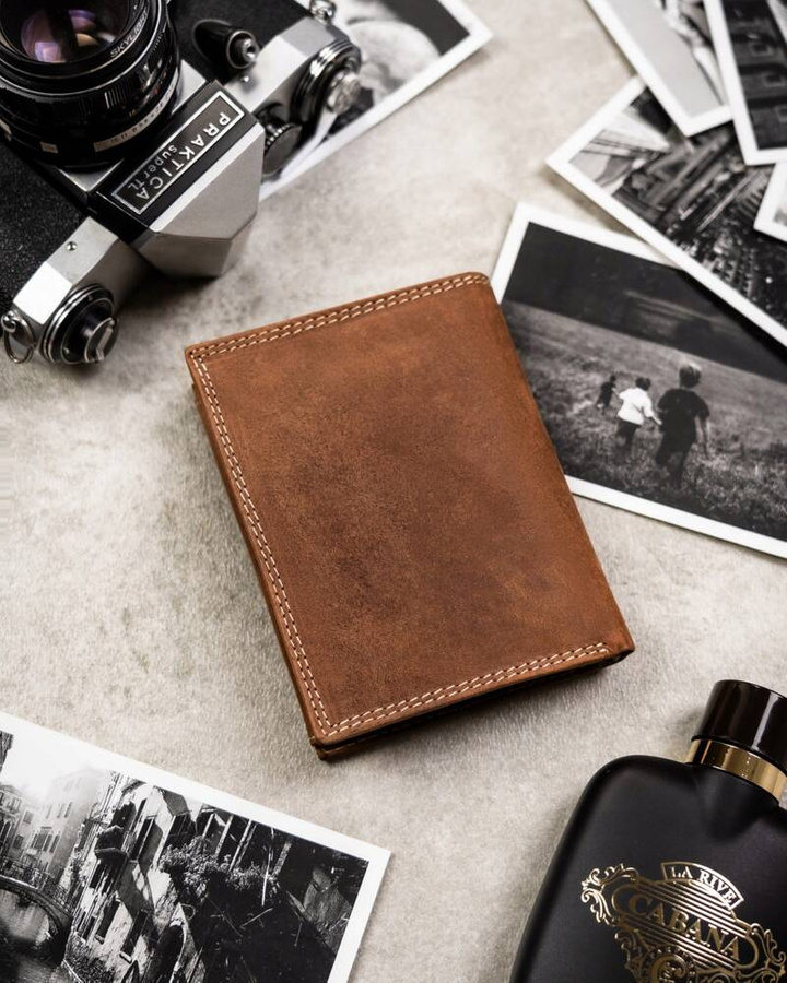 Leather wallet RFID ALWAYS WILD N4-CHM-CANC