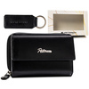 Leather wallet & key ring gift set PETERSON PTN SET-D-69-KCS