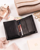 Leather wallet RFID PETERSON PTN RD-270-GCL