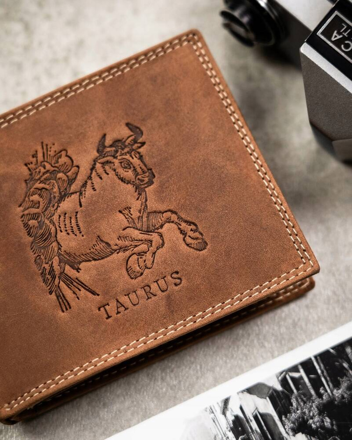 Leather wallet RFID ALWAYS WILD N992-CHM-TAUR