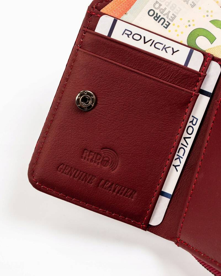 Leather & leatherette wallet RFID 4U CAVALDI PN33-XX