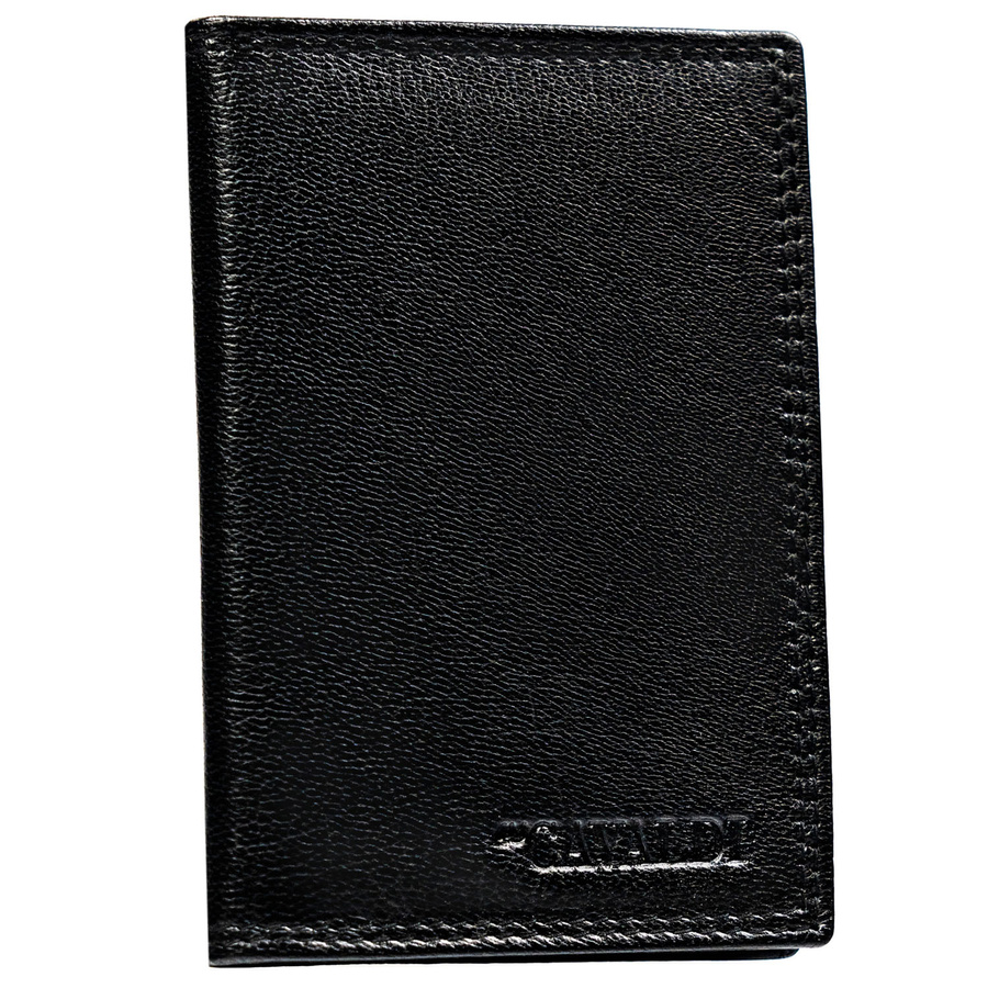Leather card case 4U CAVALDI E5719-GN