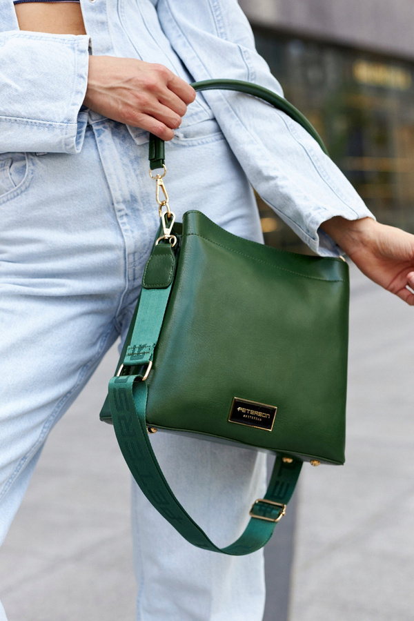 Leatherette bag PETERSON PTN H3655