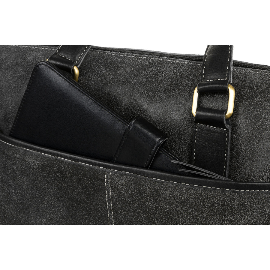 Leather bag PETERSON PTN 717-SCC