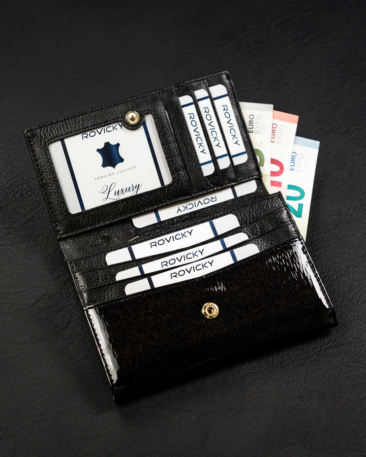 Leather women wallet LORENTI JP-507-SH-RFID