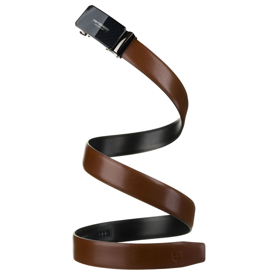 Leather belt PETERSON PTN A015