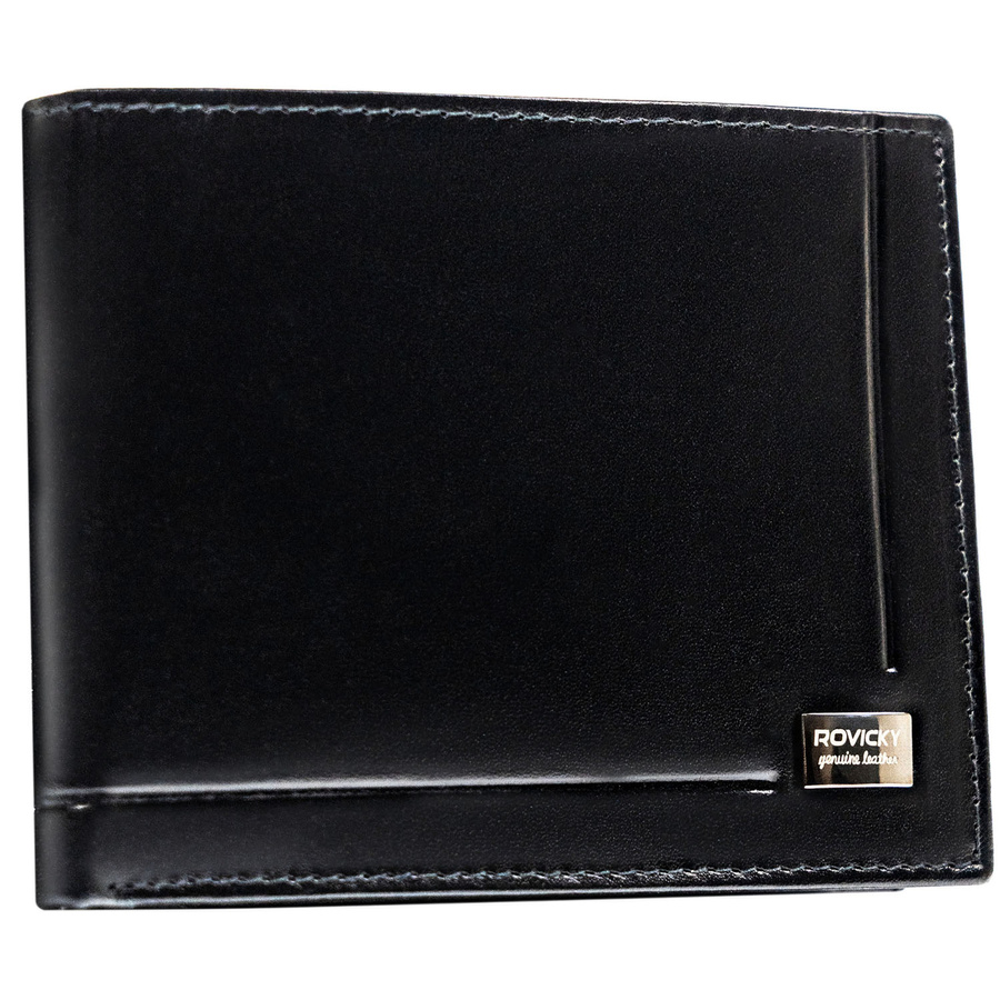 Leather wallet RFID ROVICKY CPR-06-NBAR