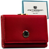 Leather and leatherette wallet RFID PETERSON PTN PS15-09-HNL