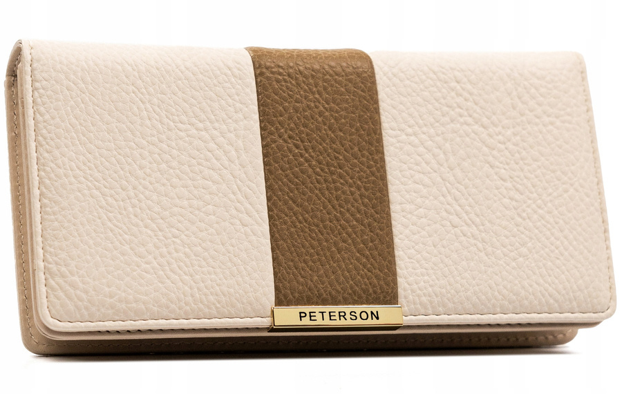 Leatherette wallet RFID PETERSON PTN 005-DN