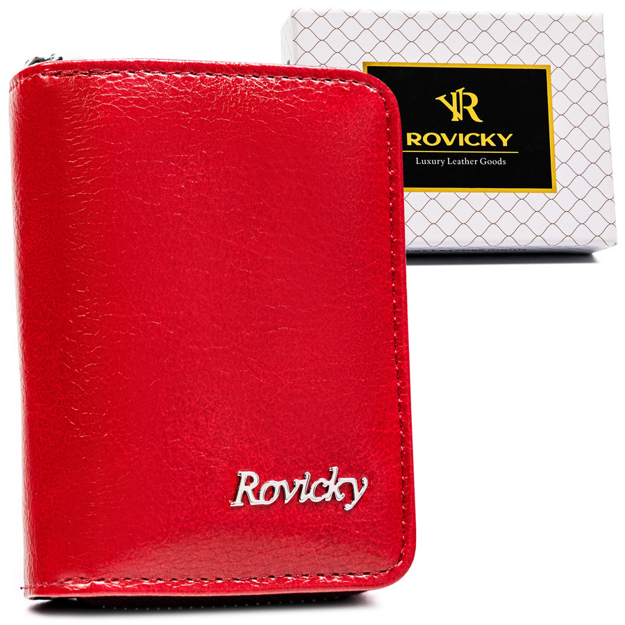 Leather & leatherette wallet RFID ROVICKY RPX-33-ML