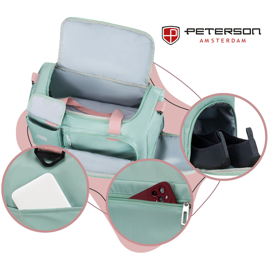 Polyester travel bag PETERSON PTN 23032