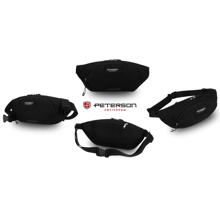 Polyester bumbag PETERSON PTN SWY-01