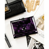 Leather and leatherette wallet RFID PETERSON PTN PS15-09-FDS