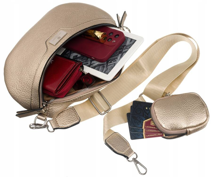 Leatherette bumbag PETERSON PTN NER-ALE-8