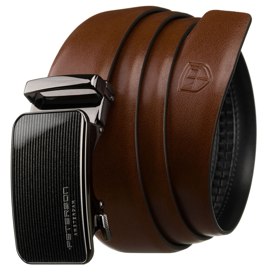 Leather belt PETERSON PTN A010