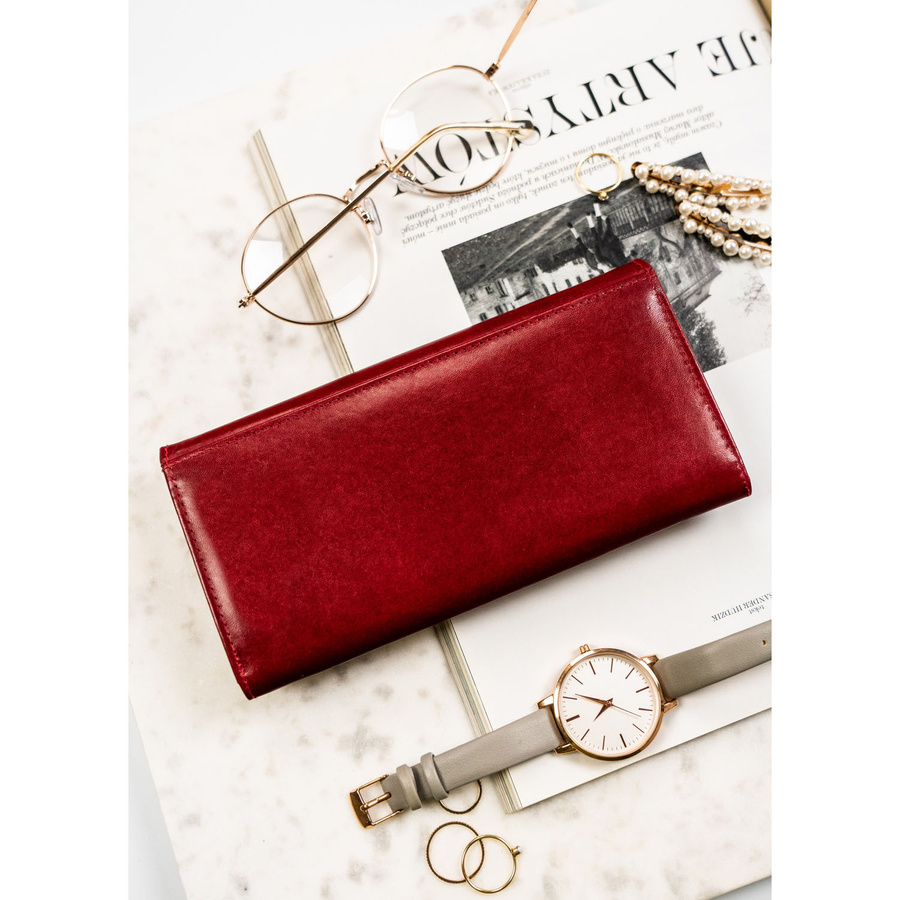 Leather wallet RFID PETERSON PTN 1680177-TVT