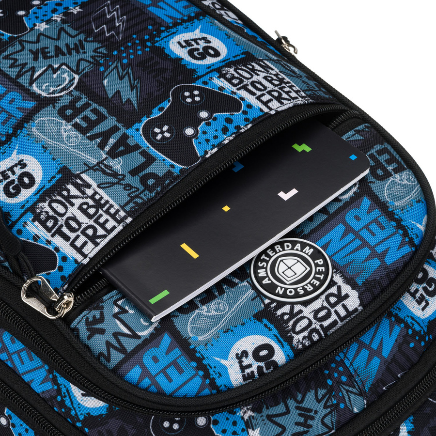 Polyester bagpack PETERSON PTN BIEDRONKA