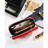 Leatherette wallet 4U CAVALDI ABT-03-BL