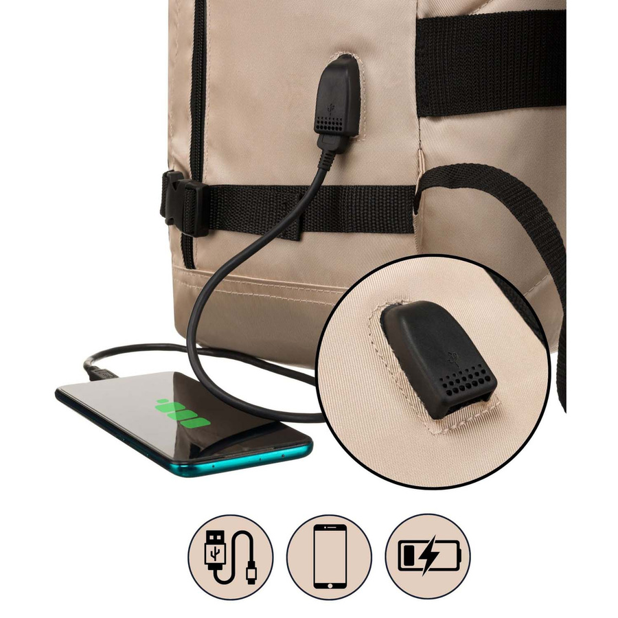 Polyester bagpack PETERSON PTN APP