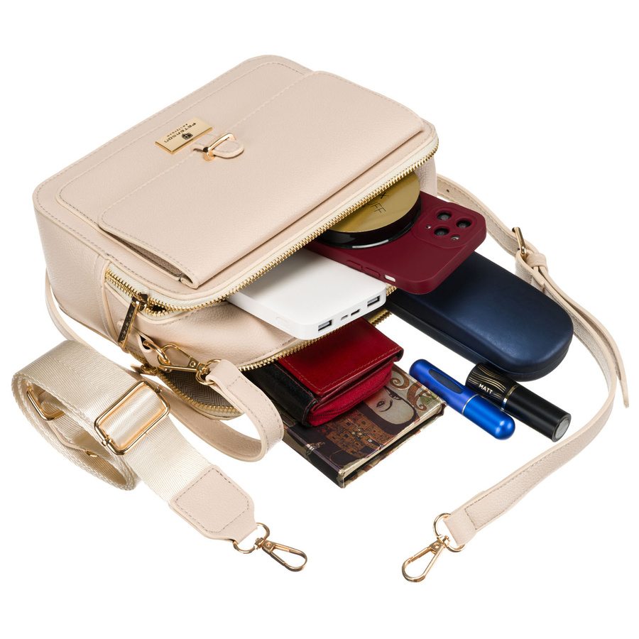 Leatherette bag PETERSON PTN TOR-ALE-21