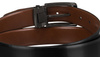 Leather belt PETERSON PTN BAT-CA6