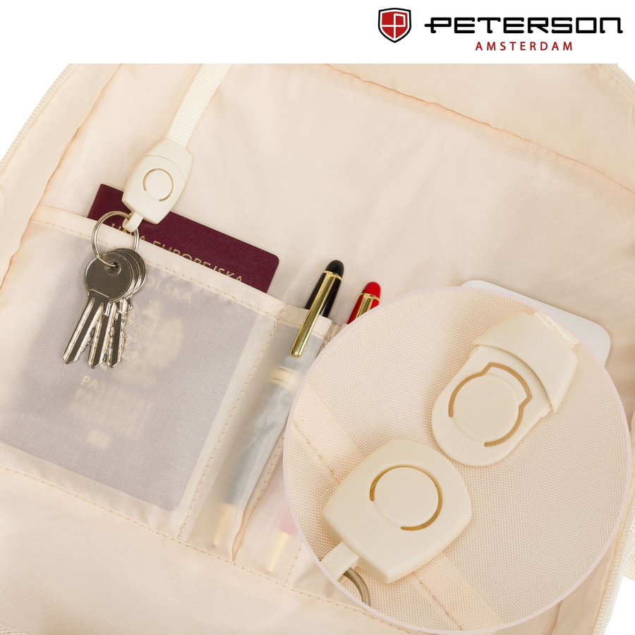 Polyester bagpack PETERSON PTN 24421