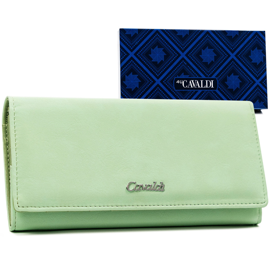 Leatherette wallet 4U CAVALDI GD27-DNM