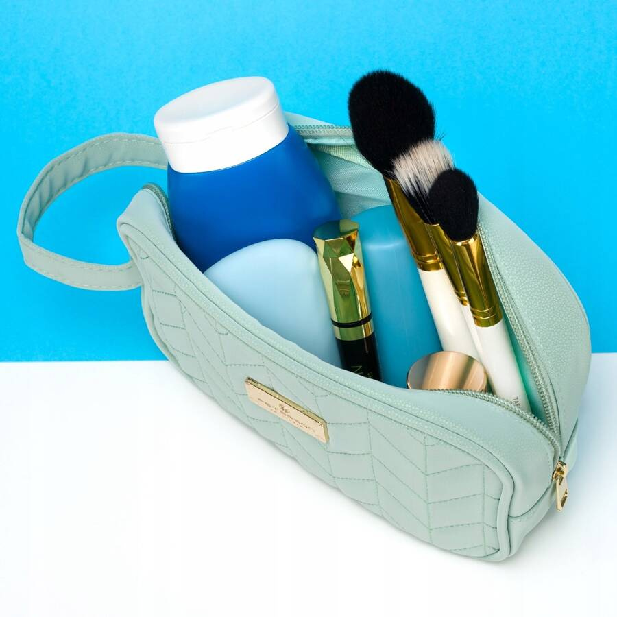 Leatherette make up bag PETERSON PTN K24-04
