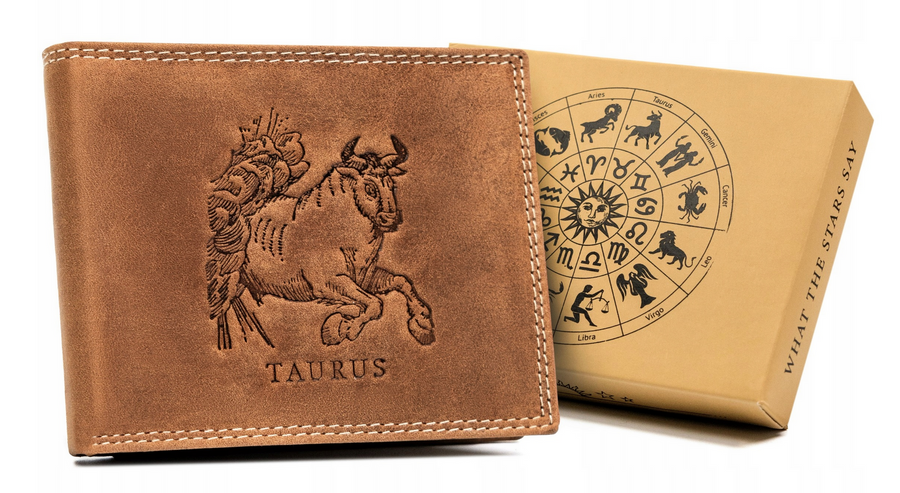 Leather wallet RFID ALWAYS WILD N992-CHM-TAUR