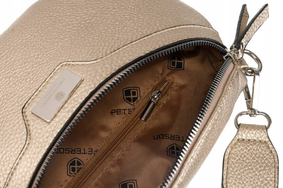Leatherette bumbag PETERSON PTN NER-ALE-8