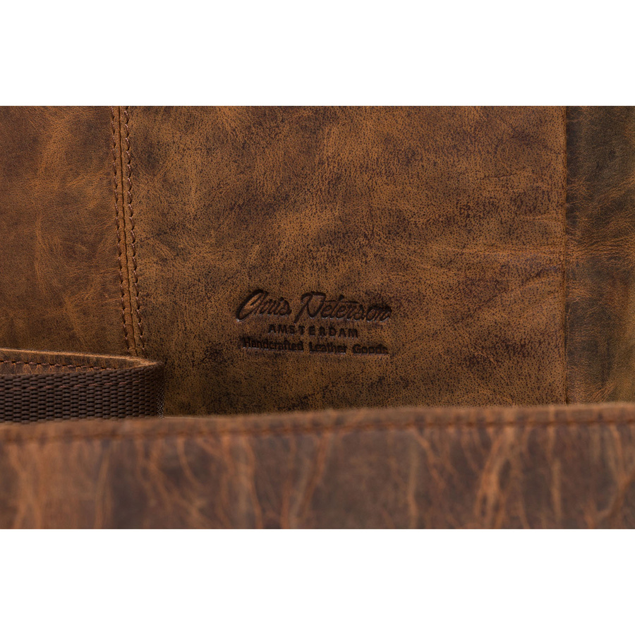 Leather bag PETERSON PTN RIVER-NSH