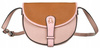 Leatherette bag LULUCASTAGNETTE ORANGE