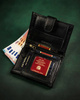 Leather wallet RFID PETERSON PTN 317Z-P