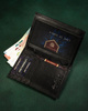 Leather wallet RFID PETERSON PTN MR-07-CN