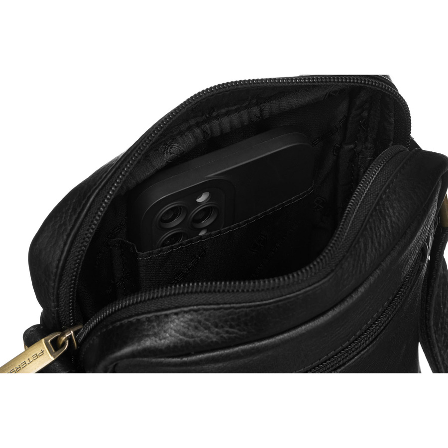 Leather bag PETERSON PTN 2505840-NDM