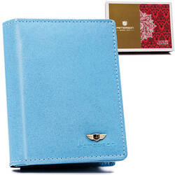 Leather's wallet RFID PETERSON PTN 2549-BO